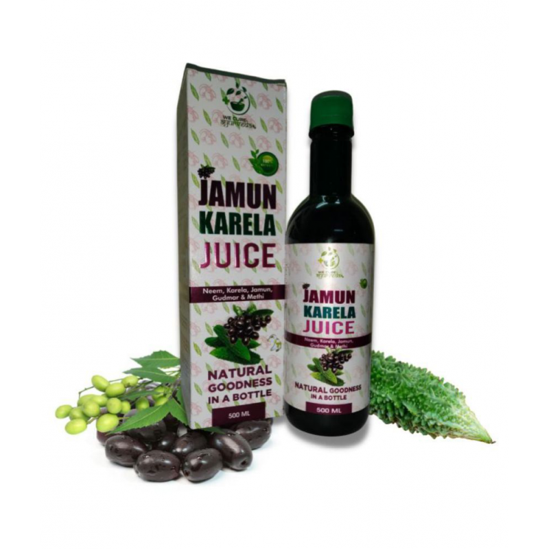 WECURE AYURVEDA Neem Jamun Karela Juice Liquid 500 ml Pack Of 1