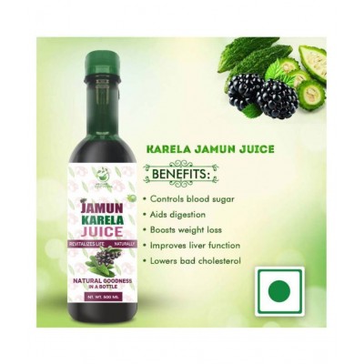 WECURE AYURVEDA Neem Jamun Karela Juice Liquid 500 ml Pack Of 1