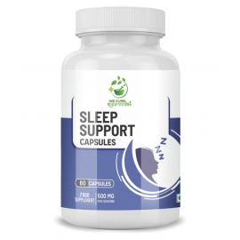 WECURE AYURVEDA No Habit Sleep Support Capsule 500 mg Pack Of 1