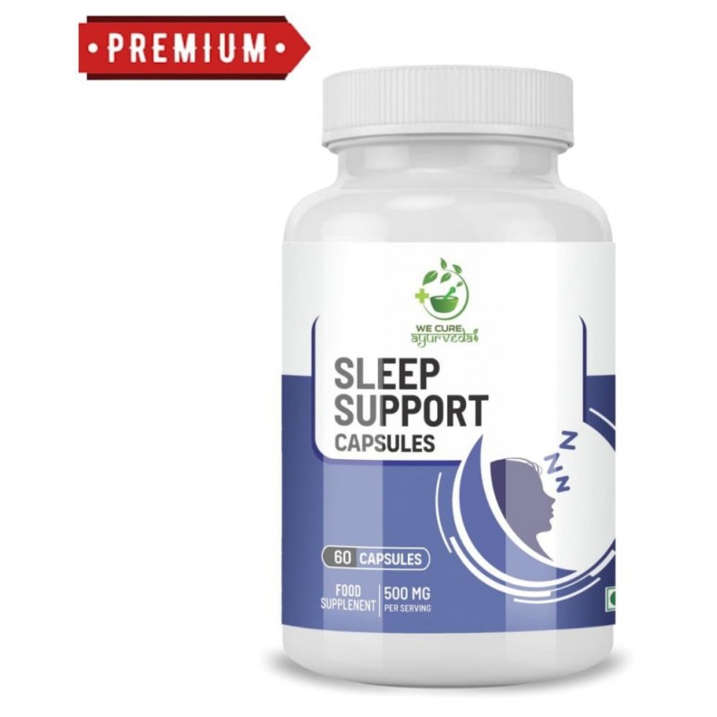 WECURE AYURVEDA Sleep Support for Women Capsule 500 mg Pack Of 1 WECURE AYURVEDA Sleep Support for Women Capsule 500 mg Pack Of 1