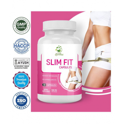 WECURE AYURVEDA Slim Fit Capsules for Men and Women Capsule 500 gm Pack Of 1 WECURE AYURVEDA Slim Fit Capsules for Men and Women Capsule 500 gm Pack Of 1