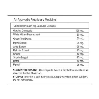 WECURE AYURVEDA Slim Fit Capsules for Men and Women Capsule 500 gm Pack Of 1 WECURE AYURVEDA Slim Fit Capsules for Men and Women Capsule 500 gm Pack Of 1