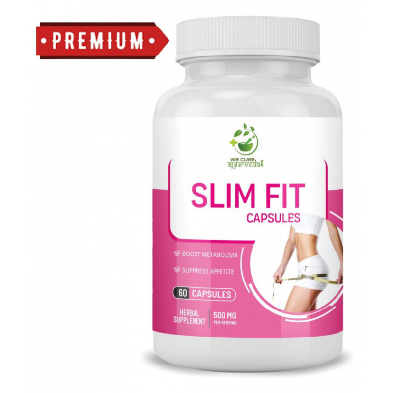 WECURE AYURVEDA Slim Fit Keto Diet Pills Premium Capsule 500 mg Pack Of 1