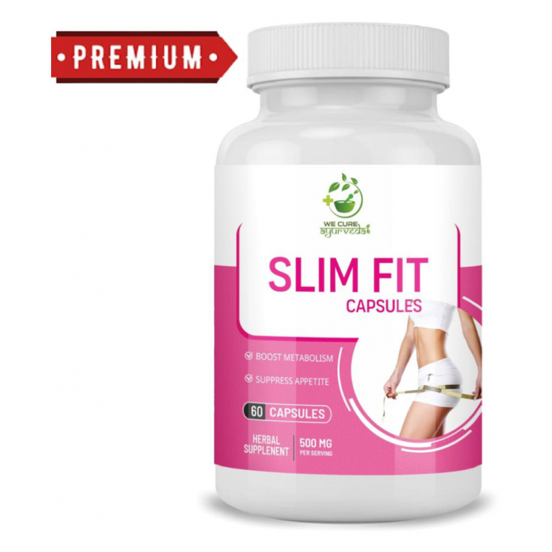 WECURE AYURVEDA Slim fit Premium for unwanted Fat Capsule 500 mg Pack Of 1