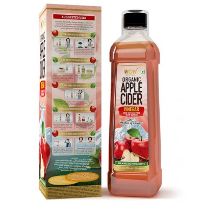 WOW Life Science Apple Cider Vinegar 750 mL WOW Life Science Apple Cider Vinegar 750 mL