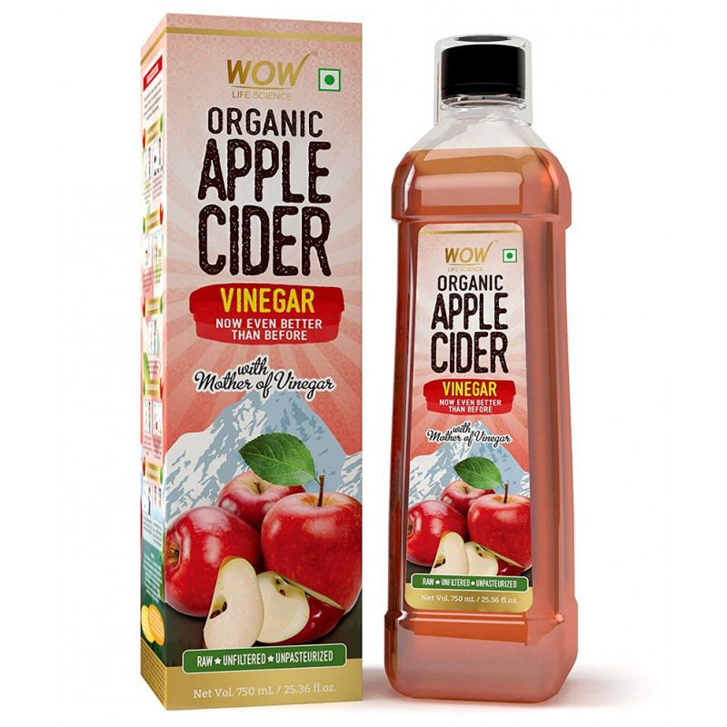 WOW Life Science Apple Cider Vinegar 750 mL WOW Life Science Apple Cider Vinegar 750 mL