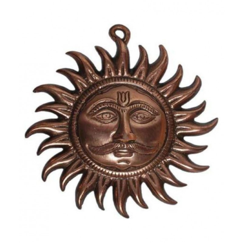 Wall Hanging Surya Yantra For Success Copper, Aluminium, Iron Yantra  (Pack of 1)