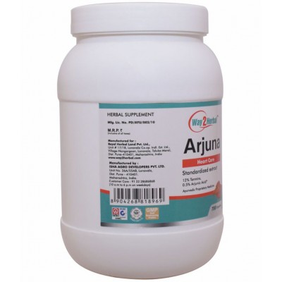 Way2Herbal Arjuna Capsule 700 no.s Pack Of 1