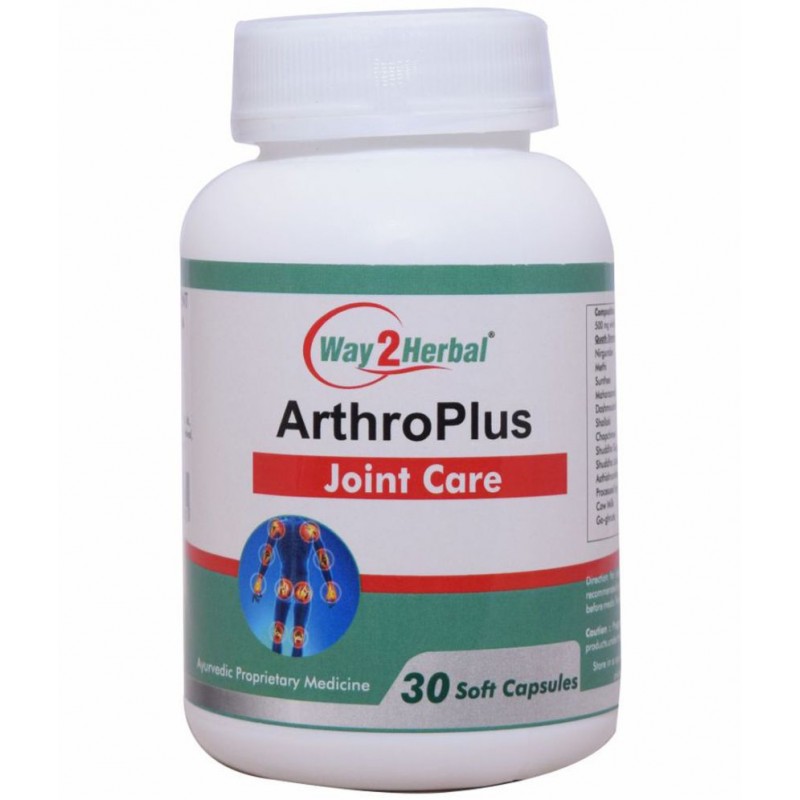 Way2Herbal Arthro Plus Capsule 30 no.s Pack Of 1