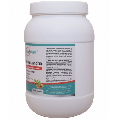 Way2Herbal Ashwagandha Capsule 700 no.s Pack Of 1 Way2Herbal Ashwagandha Capsule 700 no.s Pack Of 1