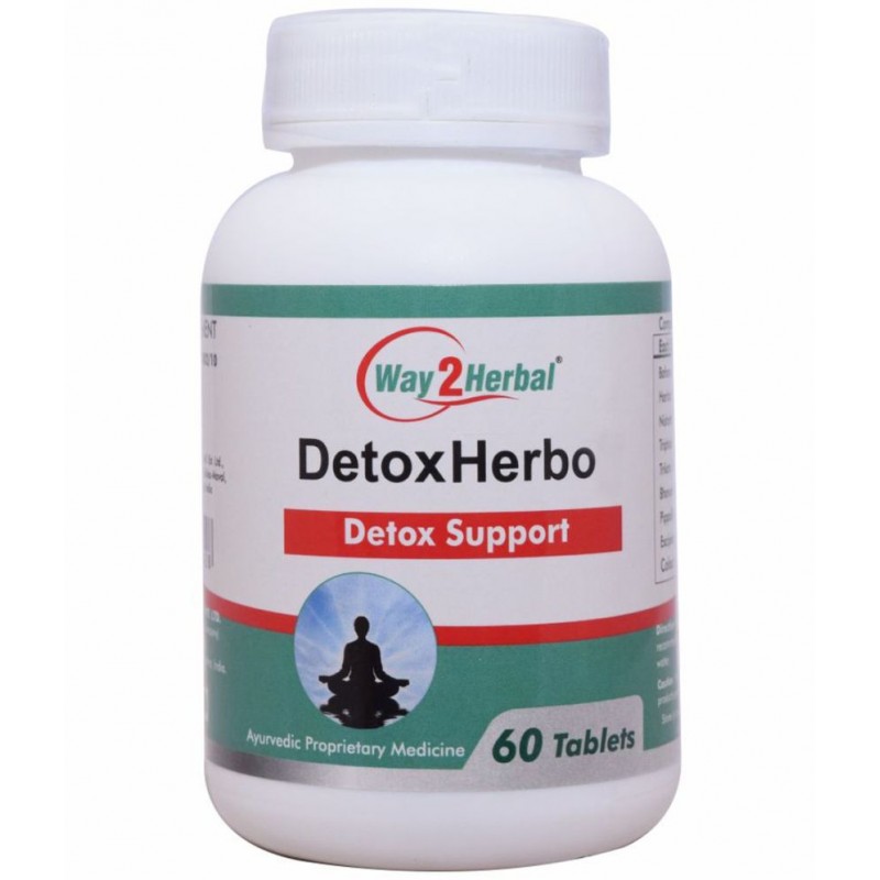 Way2Herbal DETOX HERBO Tablet 60 no.s Pack Of 1