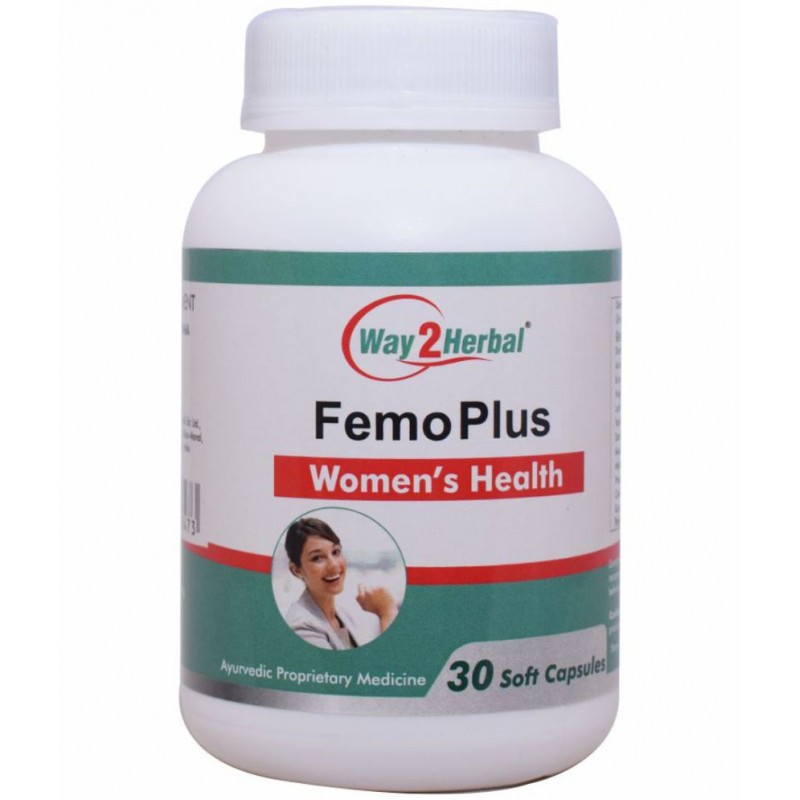Way2Herbal Femo Plus Capsule 30 no.s Pack Of 1