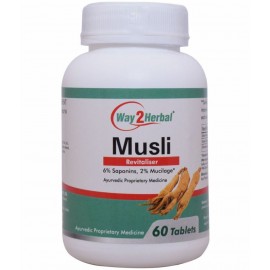 Way2Herbal Musli Tablet 60 no.s Pack Of 1