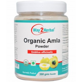 Way2Herbal Organic Amla Powder 200 gm Pack Of 1