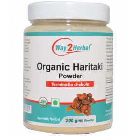 Way2Herbal Organic Haritaki Powder 200 gm Pack Of 1
