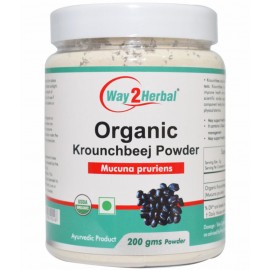 Way2Herbal Organic Krounchbeej Powder 200 gm Pack Of 1