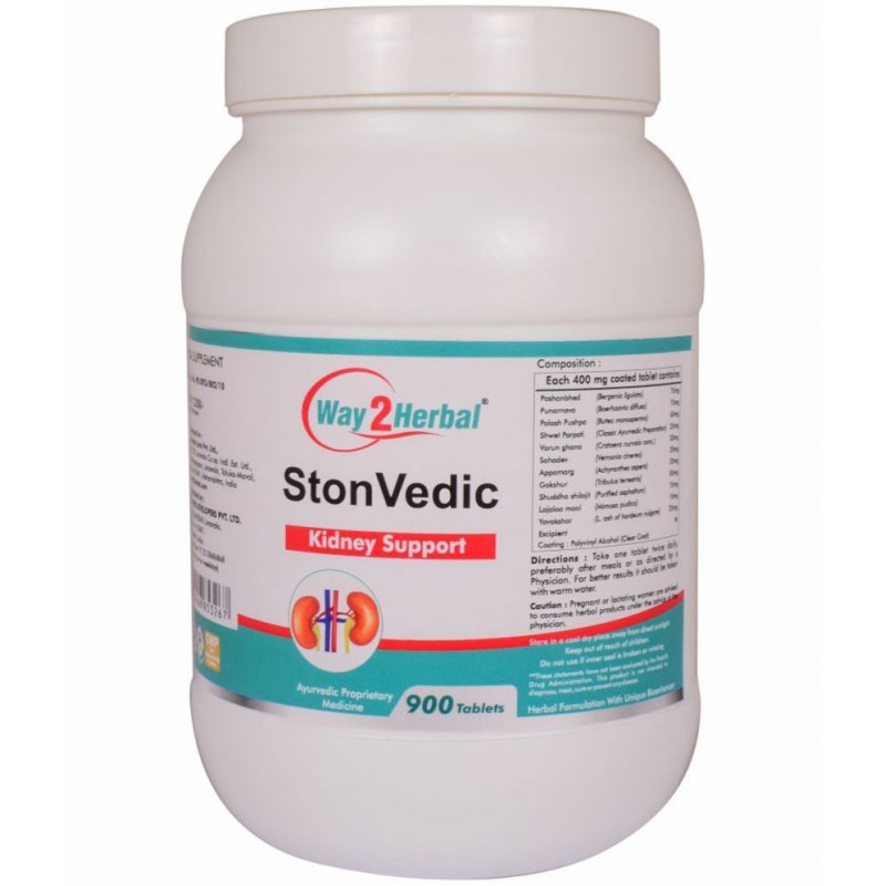 Way2Herbal STON VEDIC Tablet 900 no.s Pack Of 1