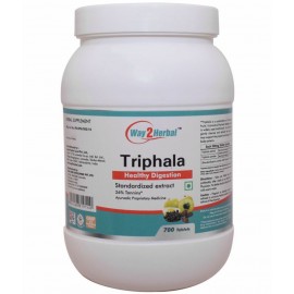 Way2Herbal Triphala Capsule 700 no.s Pack Of 1