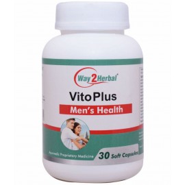 Way2Herbal Vito Plus Capsule 30 no.s Pack Of 1