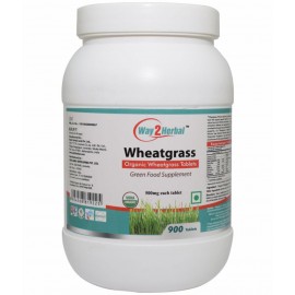 Way2Herbal Wheatgrass Tablet 900 no.s Pack Of 1