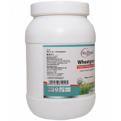 Way2Herbal Wheatgrass Tablet 900 no.s Pack Of 1