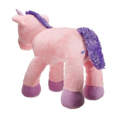 Webby Big Size Funny Unicorn Stuffed Animal Plush Toy, 100CM, Pink