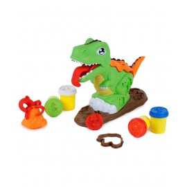 Webby DIY Colourful & Creative Dinosaur Clay Park with Moulds