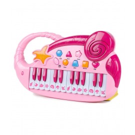 Webby Musical Fun 24-Key Piano with Record & Playback Toy (Pink)
