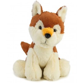 Webby Plush Cute Clever Sitting Fox Stuffed, Soft Toys for Boys and Girls, 30CM
