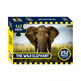 Webby The Wild Elephant Cardboards Jigsaw Puzzle, 252 pieces