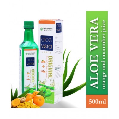 Wellplus Ayurveda Aloevera Juice Liquid 500 ml Pack Of 1