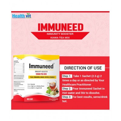 WestCoast Immuneed Immunity Booster Kawa-Tea Mix Powder 30 no.s