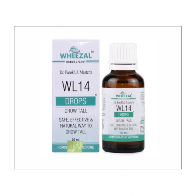 Wheezal WL-14 Grow Tall Drops (30ml) (PACK OF TWO) Drops 30 ml