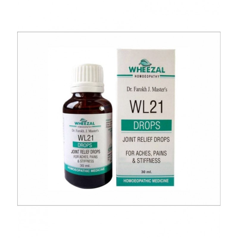 Wheezal WL-21 Joint Relief Drops (30ml) (PACK OF TWO) Drops 30 ml