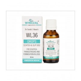 Wheezal WL-36 Sciatica And Slip Disc Drops (30ml) (PACK OF TWO) Drops 30 ml