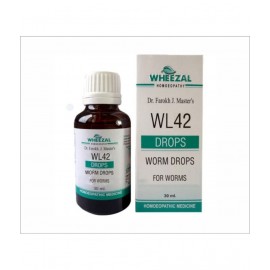 Wheezal WL-42 Worms Drops (30ml) (PACK OF TWO) Drops 30 ml
