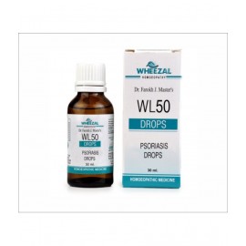 Wheezal WL-50 Psoriasis Drops (30ml) (PACK OF TWO) Drops 30 ml