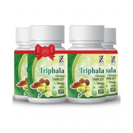 Xovak Pharma Ayurvedic Constipation And  Triphala Tablet 300 mg Pack Of 4