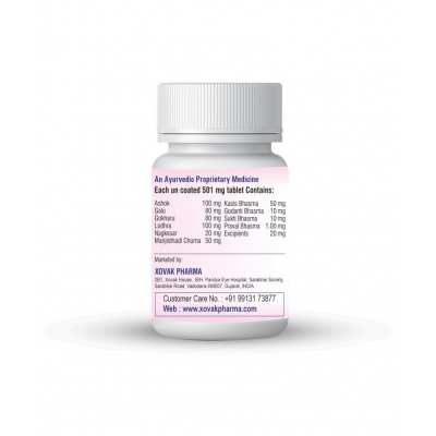 Xovak Pharma Ayurvedic Leucorrhoea + Multivitamins Tablet 120 no.s Pack Of 2