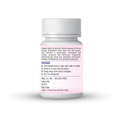 Xovak Pharma Ayurvedic Leucorrhoea + Multivitamins Tablet 120 no.s Pack Of 2