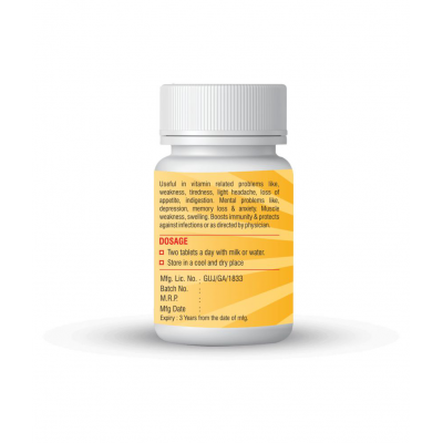 Xovak Pharma Ayurvedic Leucorrhoea + Multivitamins Tablet 120 no.s Pack Of 2