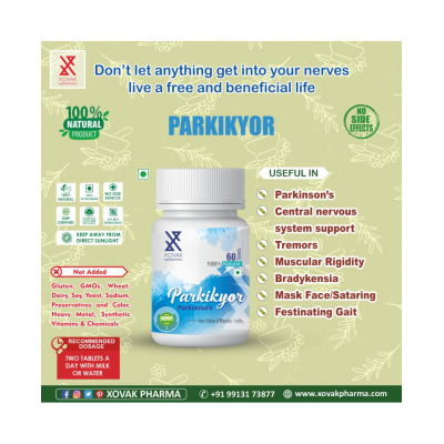 Xovak Pharma Ayurvedic Parkinson Disease Tablet 60 no.s Pack Of 1