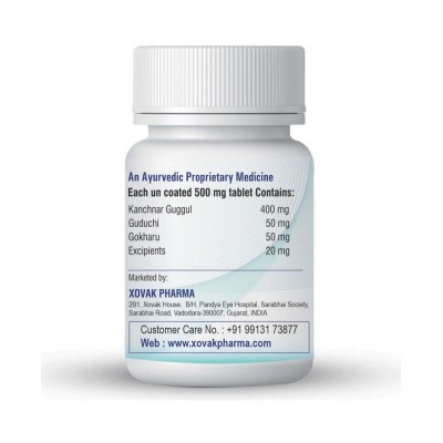 Xovak Pharma Ayurvedic Thyroid + Immunity Booster Tablet 120 no.s Pack Of 2