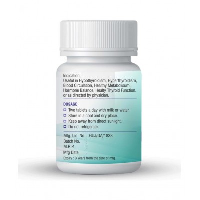 Xovak Pharma Ayurvedic Thyroid Care & Hyperthyroid Tablet 120 no.s Pack Of 2