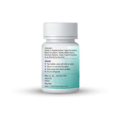 Xovak Pharma Ayurvedic Thyroid Care & Immune Booster Tablet 240 no.s Pack Of 4