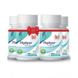Xovak Pharma Ayurvedic Thyroid Support Supplement Tablet 500 mg Pack Of 4