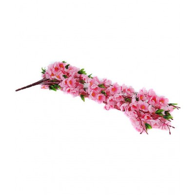 YUTIRITI Lily Pink Artificial Flowers Bunch - Pack of 1