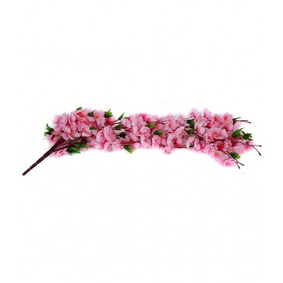 YUTIRITI Lily Pink Artificial Flowers Bunch - Pack of 1