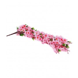 YUTIRITI Lily Pink Artificial Flowers Bunch - Pack of 1
