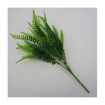 YUTIRITI Miniature Artificial Small Green Shrubs Plastic - Pack of 1